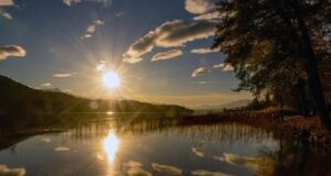 Besondere Locations für Firmenveranstaltungen in Kärnten Sonnenuntergang in Kärnten